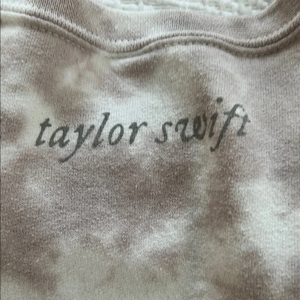 Taylor Swift Folklore Tie-Dye Crew Neck Sweater - Picture 6 of 6